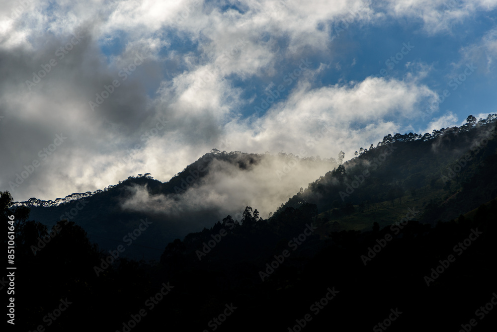 Dawn in the Mantiqueira mountain range in the State of Minas Gerais Brazil. Dawn in the Mantiqueira mountain range in the State of Minas Gerais Brazil.