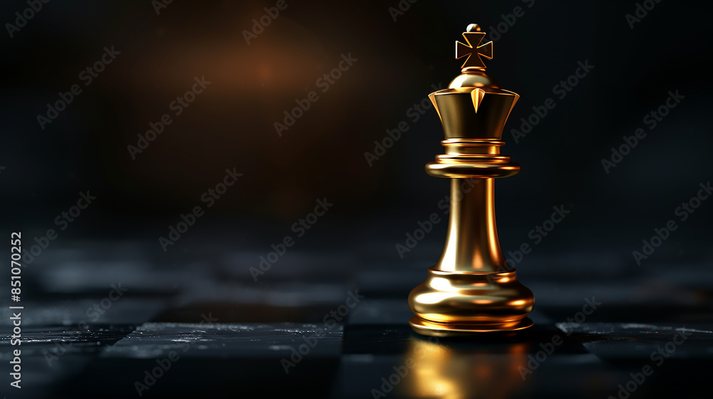 Illustration of an abstract background with a chess piece on chessboard for use in professional slideshows, presentations, marketing materials, etc. Created with Generative AI technology Illustration of an abstract background with a chess piece on chessboard for use in professional slideshows, presentations, marketing materials, etc. Created with Generative AI technology