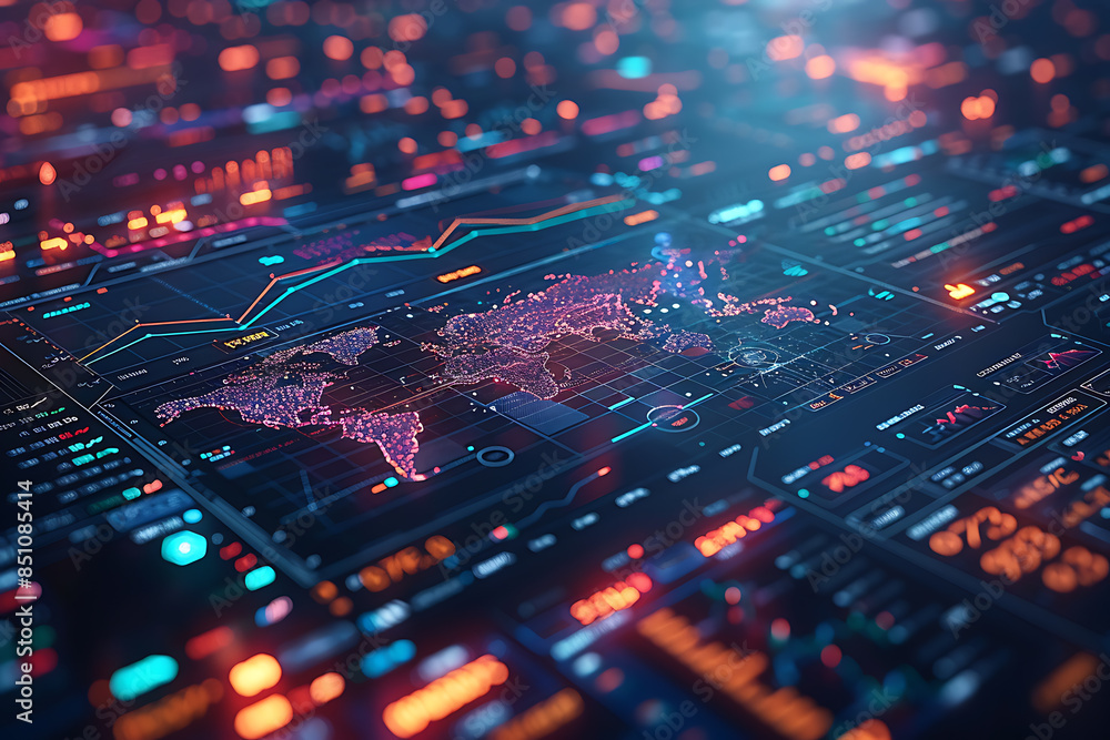 a virtual trading platform with interactive charts and cryptocurrency quotations. People are trading cryptocurrencies on computers and mobile devices, with abstract cryptocurrency symbols around them a virtual trading platform with interactive charts and cryptocurrency quotations. People are trading cryptocurrencies on computers and mobile devices, with abstract cryptocurrency symbols around them