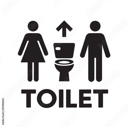 Girls and boys restroom sign. men and women restroom icon. toilet icon sign symbol. vector illustration.