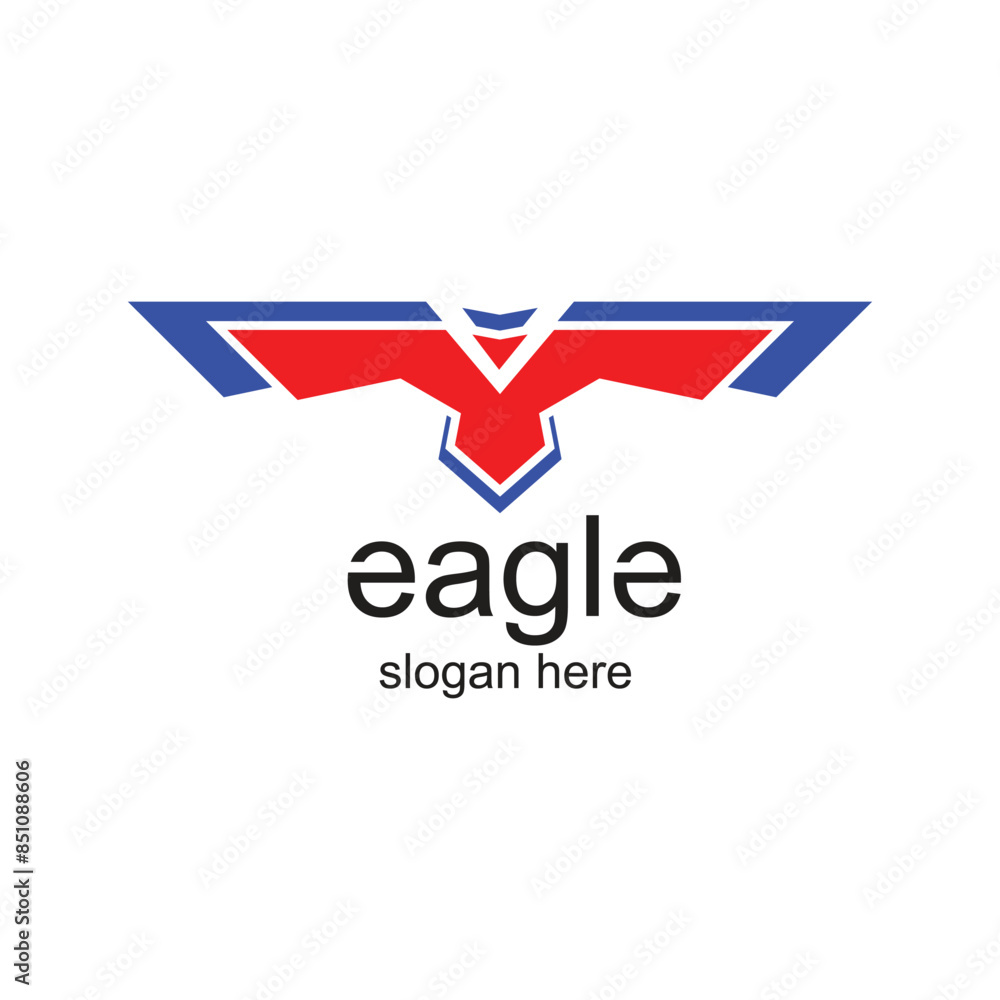 Eagle logo design simple concept Premium Vector Eagle logo design simple concept Premium Vector