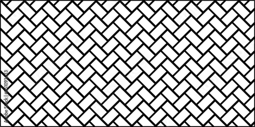 black and white woven bamboo, wall decorations and carpets