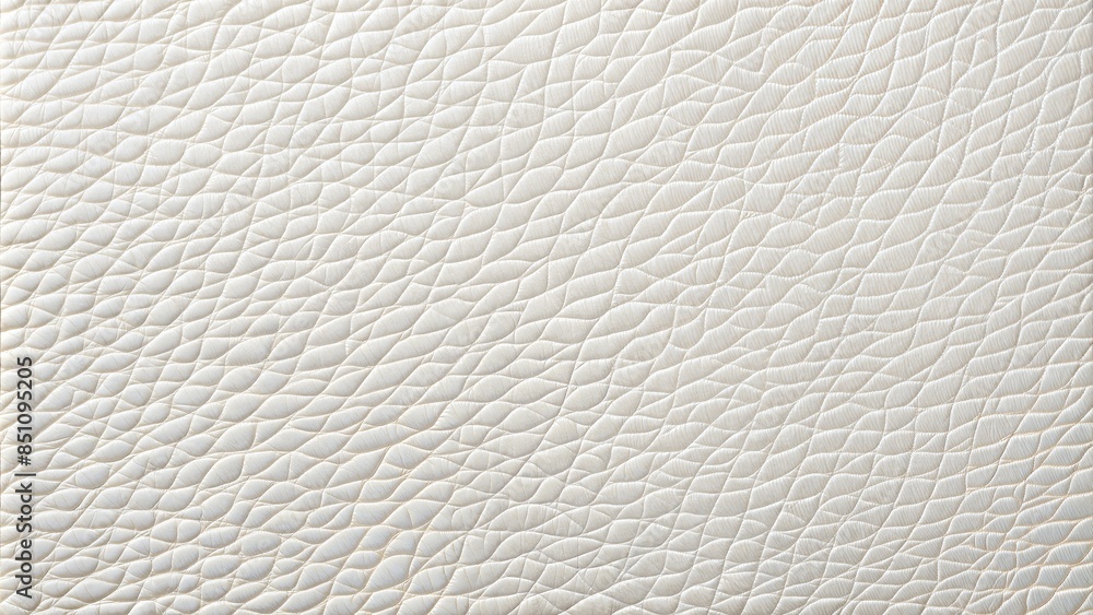 Closeup artificial leather white colour for texture background. top view. Closeup artificial leather white colour for texture background. top view.