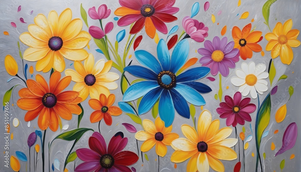 Vibrant Tapestry of Colors and Emotions Vibrant Tapestry of Colors and Emotions