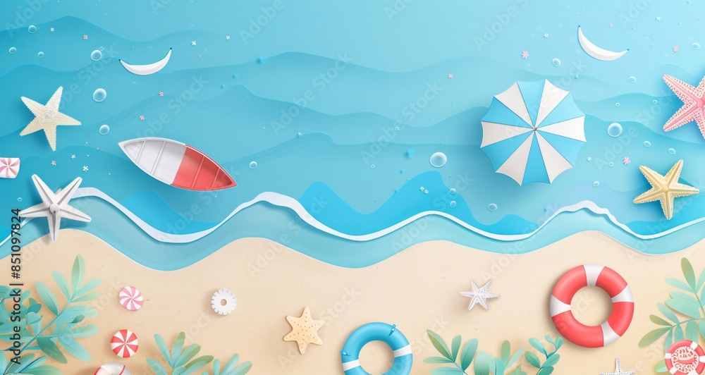 sea background with starfish sea background with starfish