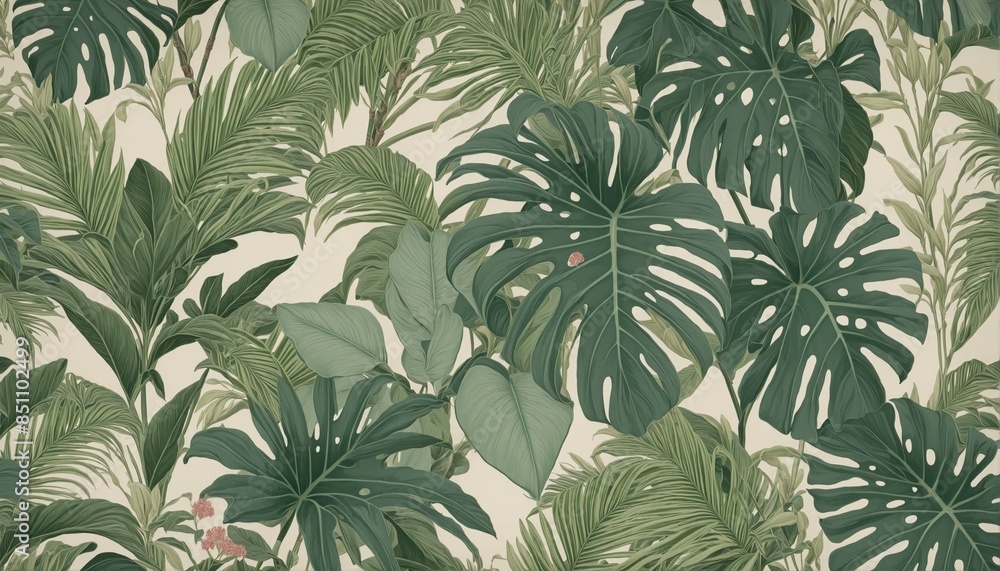 Exotic Foliage: A Botanical Bliss Exotic Foliage: A Botanical Bliss