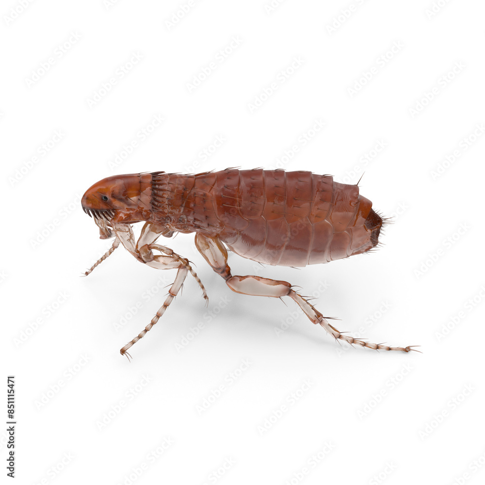 Pulex irritans human flea Pulex irritans human flea