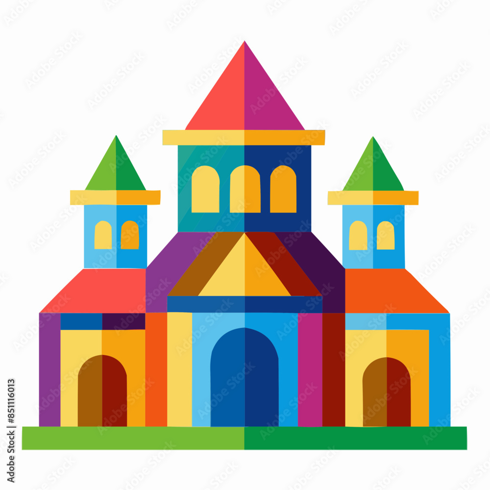 illustration of a building illustration of a building