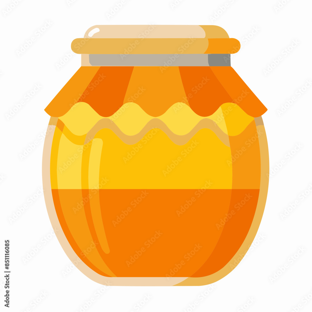 jar of honey and honeycomb jar of honey and honeycomb