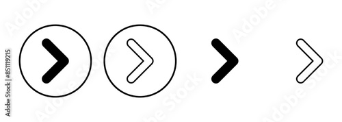 Arrow icon set. Arrow symbol. Arrow sign for your web design.