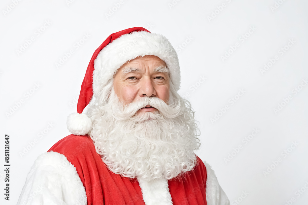 Santa Claus with a Serious Expression Santa Claus with a Serious Expression