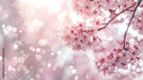 Wallpaper Mural Tranquil Cherry Blossom Garden Torontodigital.ca