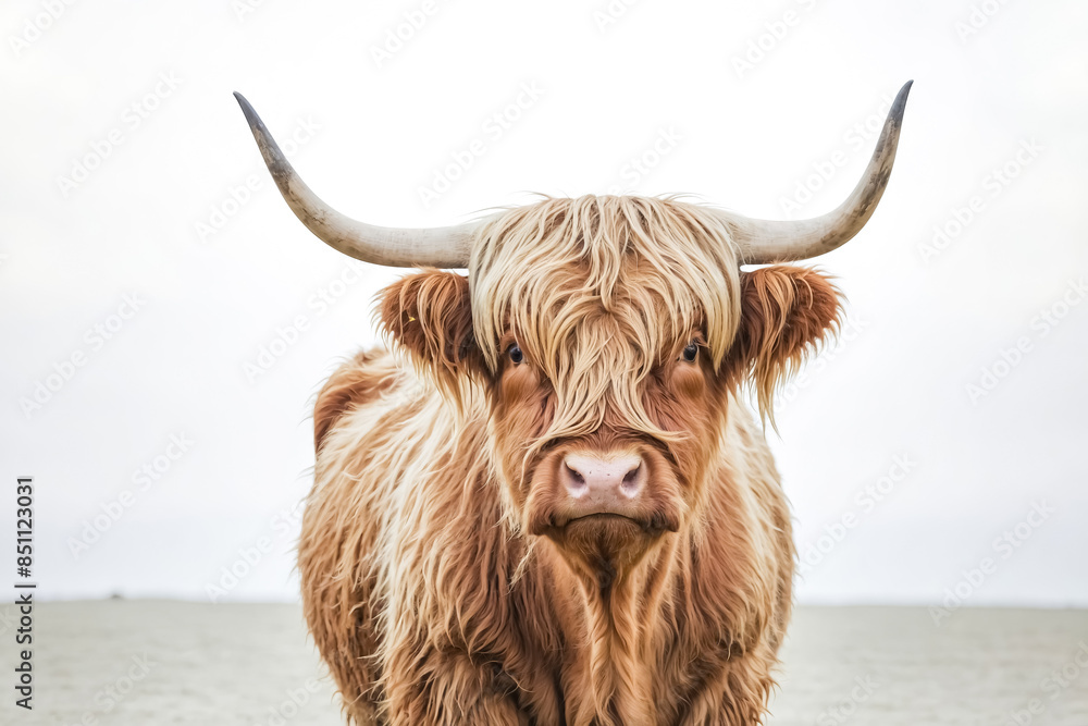 Highland Cow Portrait