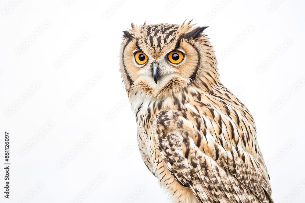 Eurasian Eagle-Owl Close-Up Portrait Eurasian Eagle-Owl Close-Up Portrait