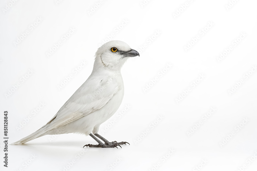 White Bird on White Background White Bird on White Background