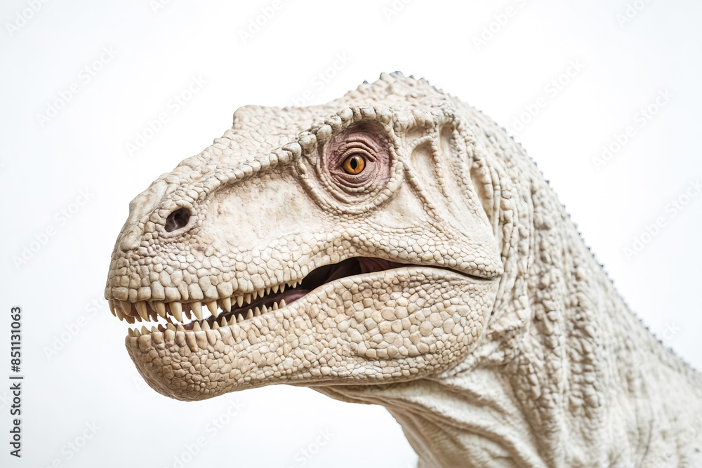 Close-up of a Dinosaur's Head Close-up of a Dinosaur's Head