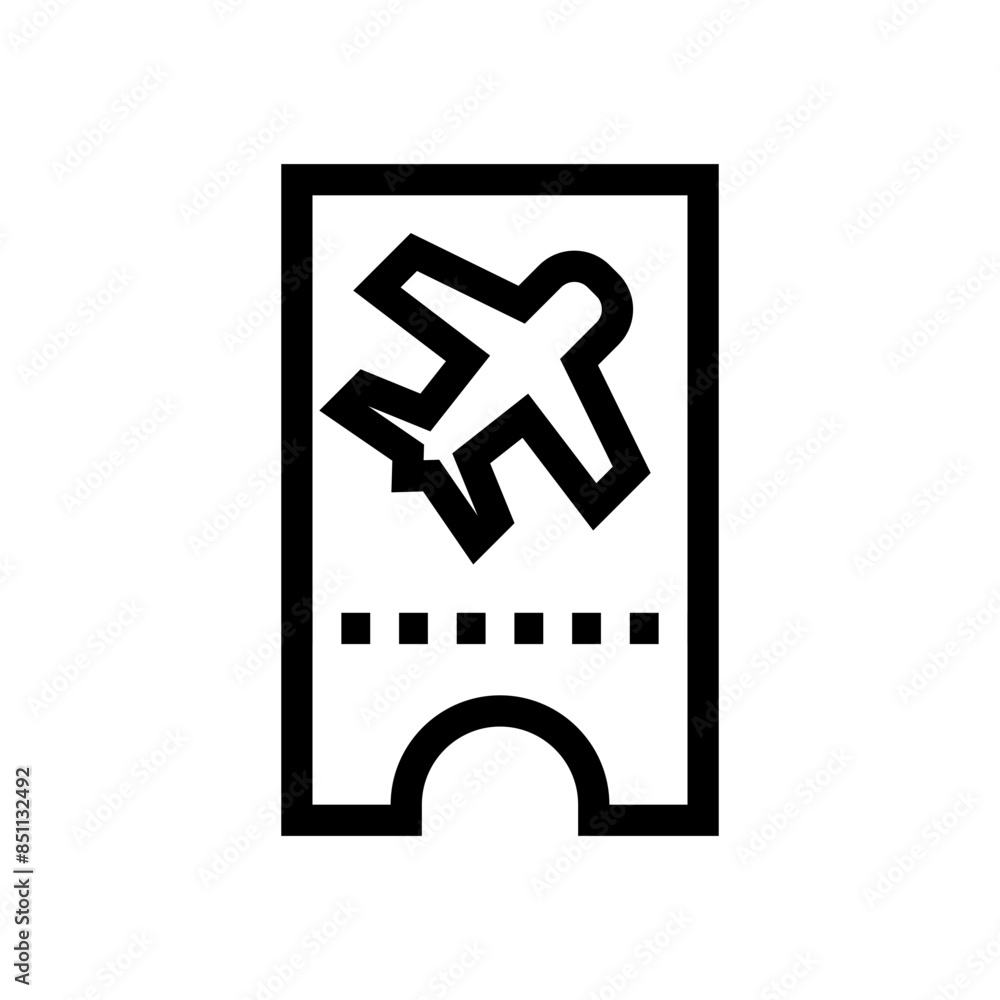 Obraz premium Ticket icon