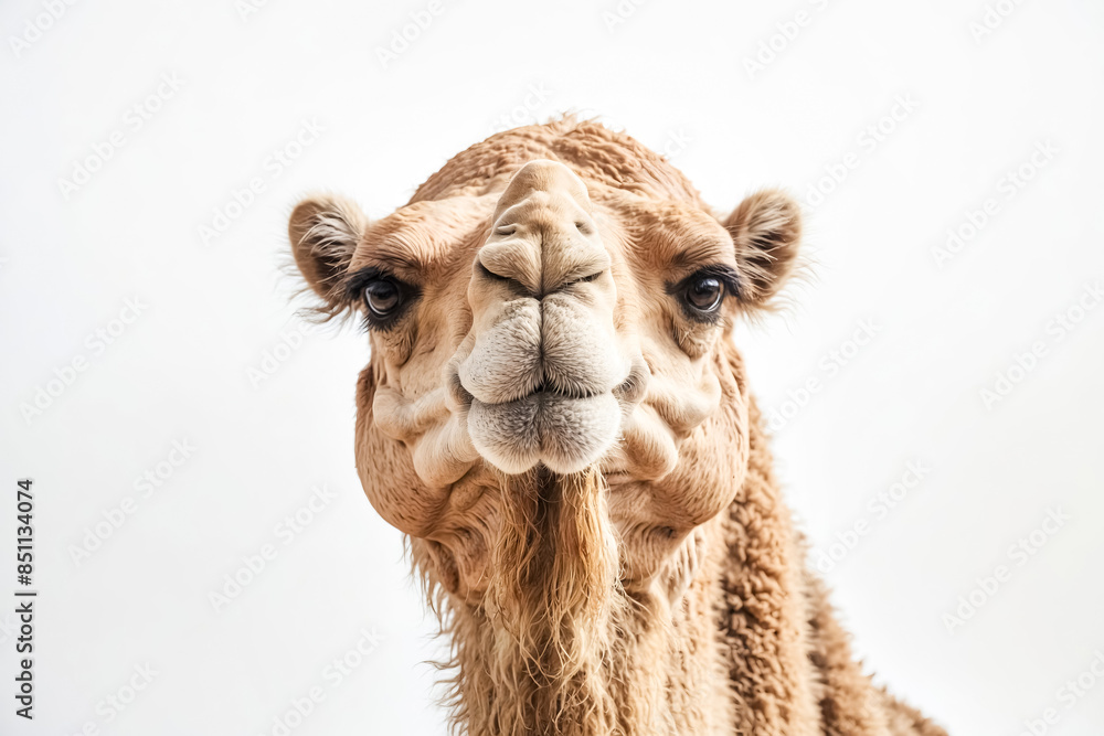 Fototapeta premium Close Up Of A Camel's Face