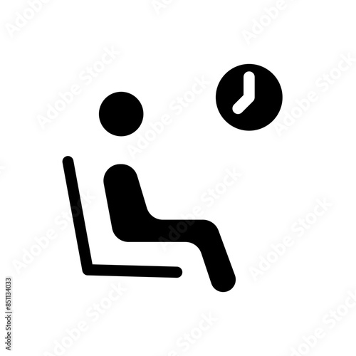Lounges, Waiting room icon