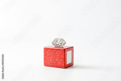 Red Box with a Diamond on Top © Rysak