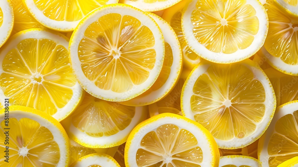 Fresh lemon slices pattern backgrond. Fresh lemon slices pattern backgrond.