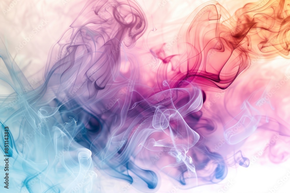 Decorative background with smoke - generative ai Decorative background with smoke - generative ai