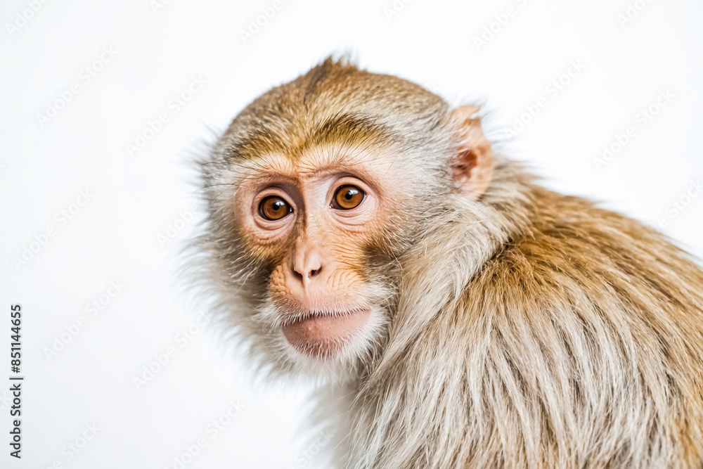 Close-up Portrait of a Monkey Close-up Portrait of a Monkey