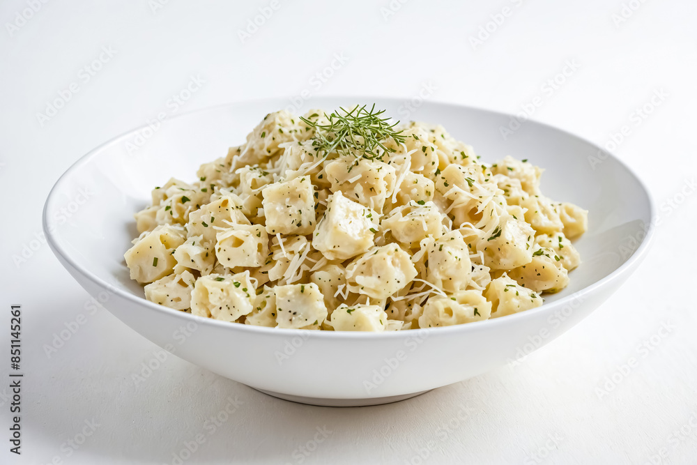 Creamy Pasta with Parmesan Cheese and Parsley Creamy Pasta with Parmesan Cheese and Parsley