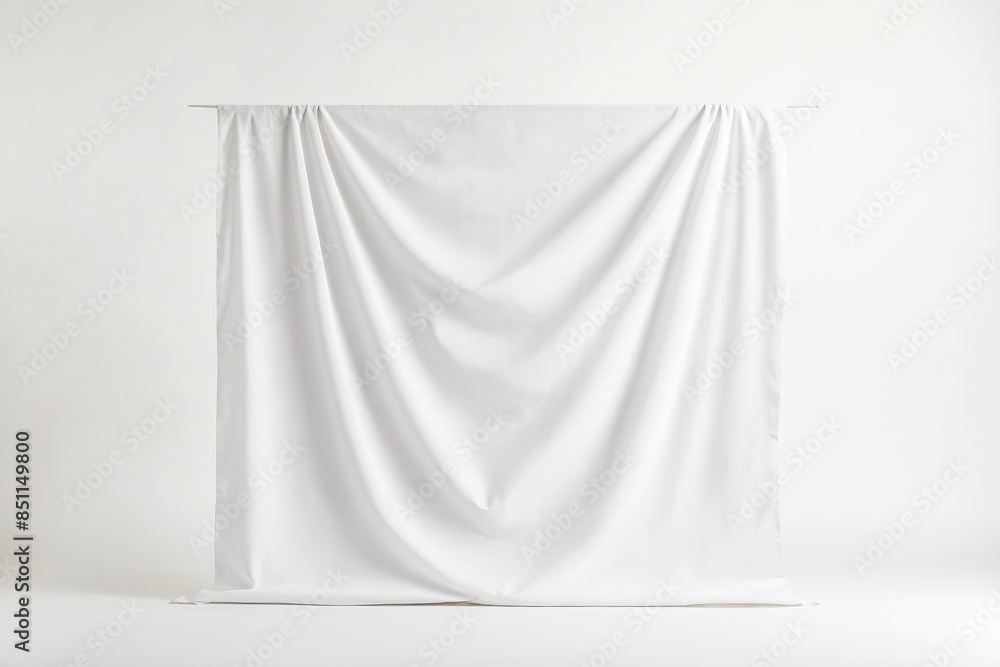 White Drape Fabric Background White Drape Fabric Background