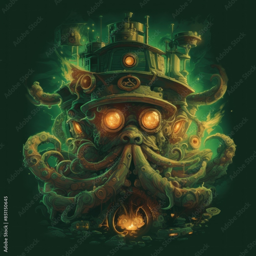 a comic that features this octopus and his companion a comic that features this octopus and his companion