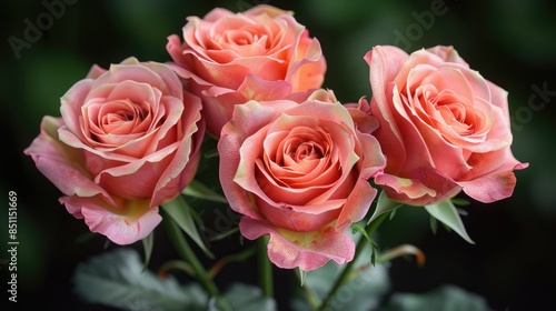 bouquet of roses HD 8K wallpaper Stock Photographic Image 