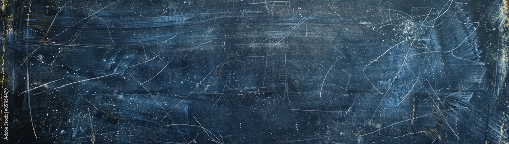Blank blue chalkboard background with traces of erased chalk. Blank blue chalkboard background with traces of erased chalk.