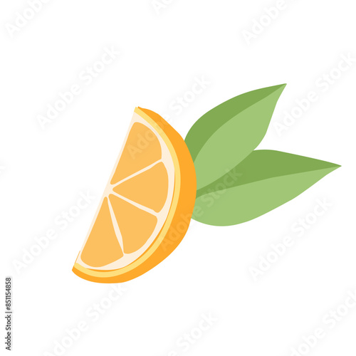 Vector orange flat icon