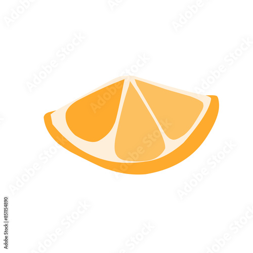 Vector orange flat icon