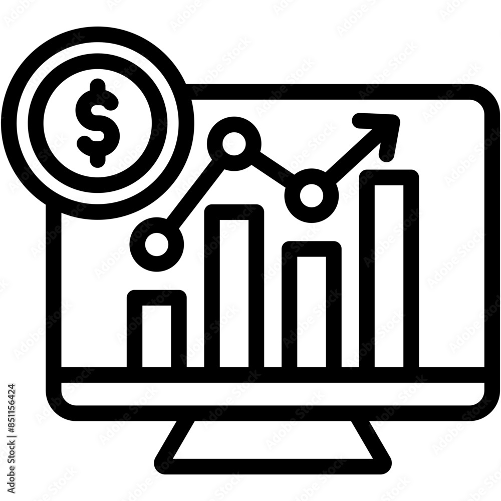 Economic Trends Icon Economic Trends Icon