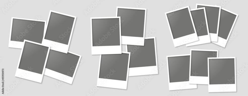 polaroids various sets together piles 4 pictures polaroids various sets together piles 4 pictures