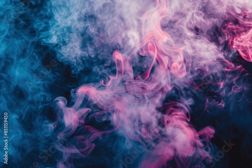 Aesthetic wallpaper smoke background - generative ai