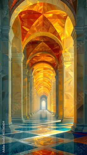 Explore hyper-realistic low poly art depicting unity and secession, where each illustration captures the intricate balance of collaboration and division.