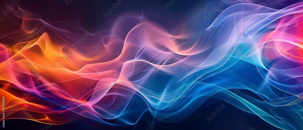 Blue smoke swirls in an intricate fractal pattern, dancing like fire against a black backdrop, a canvas of motion and light Blue smoke swirls in an intricate fractal pattern, dancing like fire against a black backdrop, a canvas of motion and light