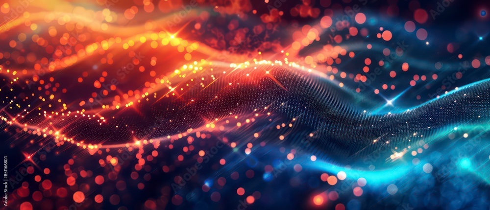flowing light waves in shades of blue, creating captivating backgrounds that symbolize movement and energy in digital art flowing light waves in shades of blue, creating captivating backgrounds that symbolize movement and energy in digital art