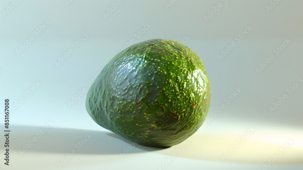 ganze und halbe avocado isoliert auf weiss. ganze und halbe avocado isoliert auf weiss.