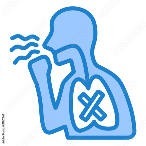 Lung Irritant Icon