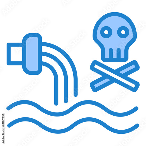 Water Pollutants Icon