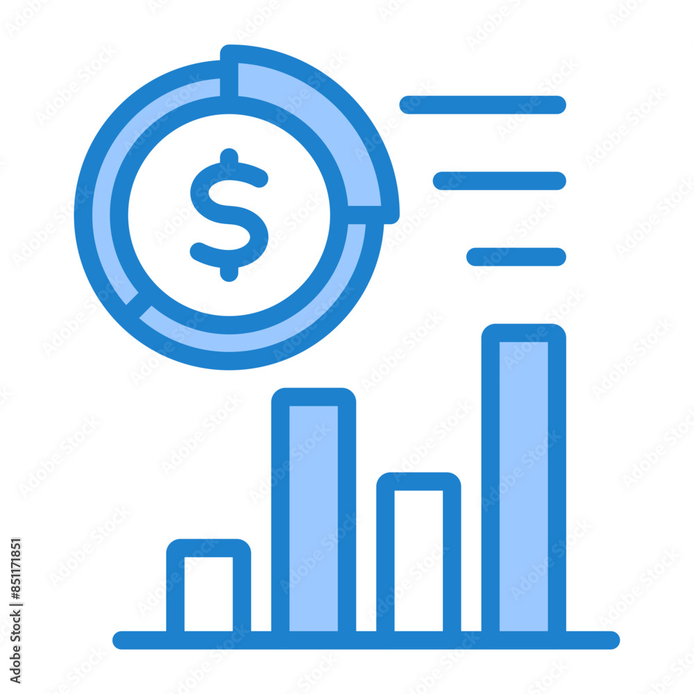 Financial Analytics Icon Financial Analytics Icon