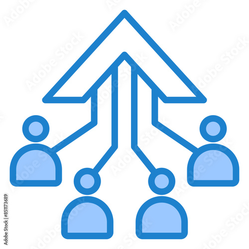 Cross Functional Teams Icon