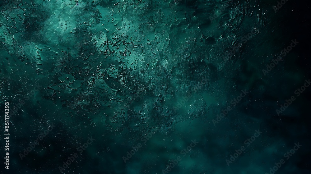 Dark Green Blue Grainy Gradient Matte Background Dark Green Blue Grainy Gradient Matte Background