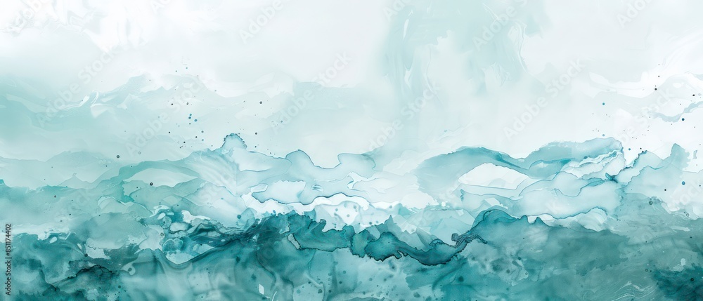 Fototapeta premium watercolor design, incorporating grunge effects to form an expressive pattern, perfect for artful creative illustrations