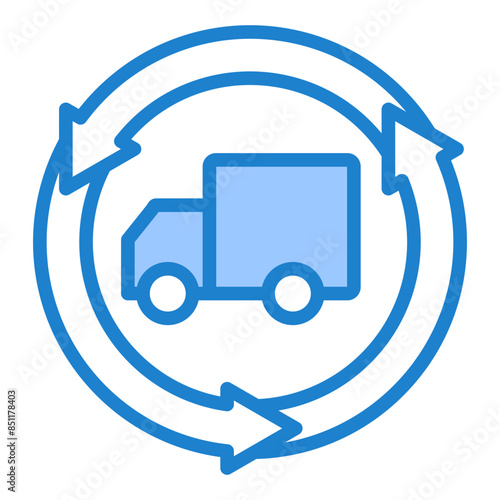 Reverse Logistics Icon