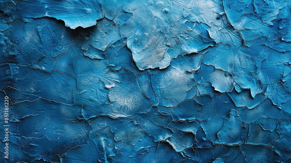 Textured blue wall Textured blue wall