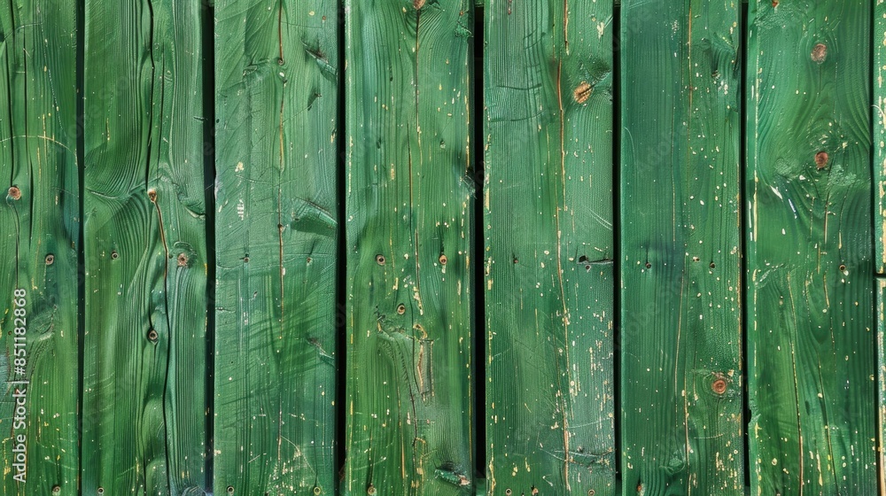 Texture of fresh wood in green color Texture of fresh wood in green color
